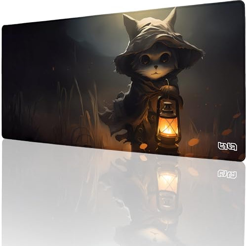 Tilt Schreibtischunterlage 90x40 cm Gaming Mauspad XXL | Rutschfester Mousepad Groß für Schreibtisch und PC Gadgets | Wasserdichter Desk Mat (Not Afraid at All)
