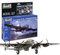 Revell Modellbausatz Lancaster B.III DAMBUSTERS | Berühmter schwerer Bomber der RAF | Maßstabsgetreu inkl. Rotationsbombe, Kleber und Pinsel