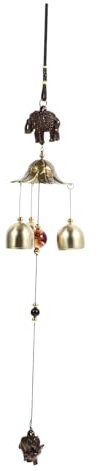 BCOATH Vintage Türklingel aus Metall Hängeornament für Eingang und Hintertür mit Klarem Glockenklang Bruchfest und Farbecht