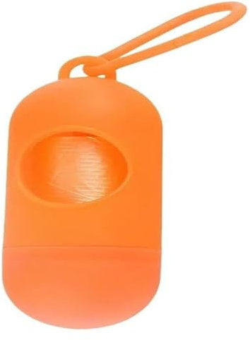 Sac à ordures sac à ordures portable sacs à couches de voyage sac à ordures à usage unique for bébé jeter couche-culotte Baby-10Pc(Orange)