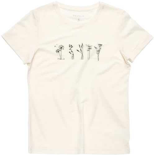 Devold Classic Flowers Tee Wmn