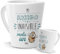 Mundohuevo Taza Cónica 350 ML | Mi Amigo Invisible Mola un Huevo | Regalos Divertidos | Frase Original y Graciosa | Idea de Regalo Navidad | Para Café y Té