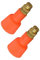 Pack of 2 Sprays Nozzles for Adjustable Garden Sprayers Misters Sprays Bottle Nozzles Replacement Caps