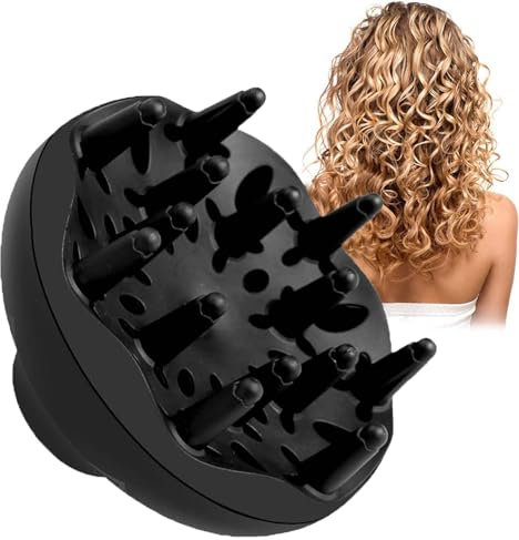 Diffuser Haare, Diffusor FöHn, Diffusor Aufsatz FöHn Universal-Haaraufsatz FüR Locken Und Diffusor, Haartrockner-Aufsatz, Universal-Haardiffusor, Passend FüR FöHns Und Lockiges Haar (B)