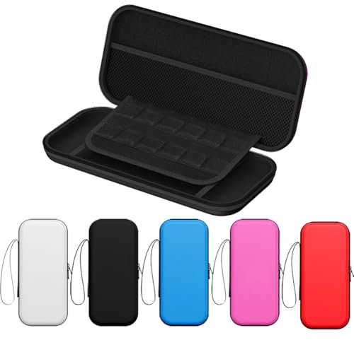 LYEAA Slim Carrying Case Hard Portable Storage Bag for Switch 2 (Red)