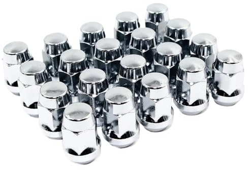 HZSMYXGS Bulloni Cerchioni Compatibile con Hyundai i Dadi Ruota da 26 mm M12x1,5 e i Dadi Ruota esagonali da 21 mm