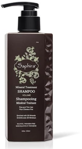 SAPHIRA Mineral Treatment Shampoo, 250 m