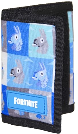 Fortnite Unisex-Erwachsene Fn3000 Geldbörse, Blau, Einheitsgröße
