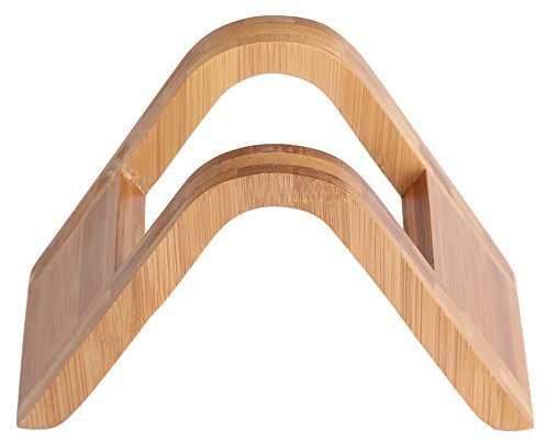 Kaffeefilterhalter, Erneuerbare Bambus Holz Kaffee Filterhalter Kaffee Papier Lagerregal Kaffee Filter PapierbehäLter Dispenser Halter Display Regal