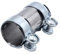 Takpart Morsetto per tubo di scarico doppio per raccordi tubo di scarico diametro 65 mm x 125 mm 18101745427