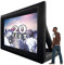 GYUEM 20 feet Inflatable Portable Projector Movie Screen - Huge Air-Blown Cinema Projection Screen Package with Rope, Blower ,Tent Stakes - Front & Rear Projection,for Outdoor Party Backyard Pool Fun