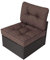 PillowPrim Gartenkissen auf gartenmöbel Rattan Gartenpolster Polsterauflagen Deko Kissen Auflage Polster Ersatzpolster für PE Rattansessel 50x50x40 Braun
