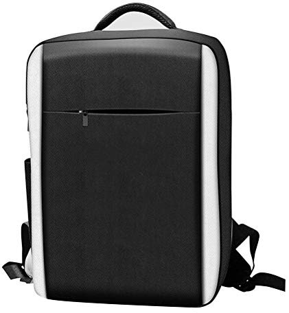 Merkts Game Handle Accessories Storage Bag, Carry Case Compatible for PS5 Game Console Portable Travel Backpack Compatible for PS5 Game Controller Accessory Storage Bag Shoulder Bag