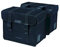 Basil Kavan Eco Classic Doppeltasche Schwarz Bionic Eco Finish