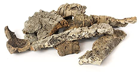 sphagnum-shop.com Korkstücke, Korkrinde, Baumrinde Stücke 5kg zur Deko, für Terrarien und Modellbau