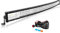 Willpower Barre LED Incurvé 107cm 42'' 540W con Câblage Rampe LED Spot et Flood Bar a LED 12V 24V Étanche Projecteur LED Longue Portée Feux Phare de Travail LED pour 4x4 Voiture Camion Tracteur Bateau
