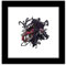 Trends International Gallery Pops Marvel Comics Spider-Man – Venom Splatter Art Wandposter 30,5 x 30,5 cm, schwarzer Rahmen