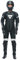 Dainese Grobnik Lady 1PC perforiert Damen Einteiler Lederkombi Racing Suit, BLACK/BLACK/WHITE, 42