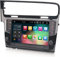 Erisin 8-Core 4GB RAM+64GB ROM Android 14 Autoradio per VW Golf 7 Golf VII 9 pollici IPS Schermo Tattile Supporta GPS Navigatore Wireless CarPlay Android Auto DSP SWC DAB+ Bluetooth WiFi OBD2 Canbus