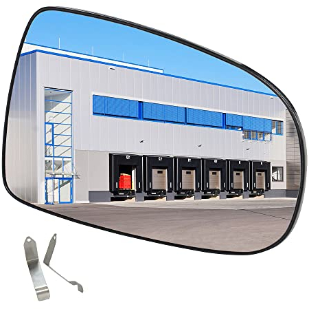 BESTPRICE 1x Spiegelglas rechts Außenspiegel Seitenspiegelglas konvexKompatibel mit OPEL CORSA C (X01), TIGRA TwinTop (X04)