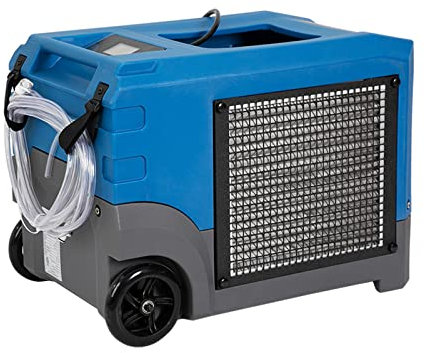 Mounto MOUNTO LGR - Deumidificatore compatto commerciale con pompa e tubo di scarico, deumidificatore portatile LGR con ruote, anti umidità per casa, cantine, garage e cantieri
