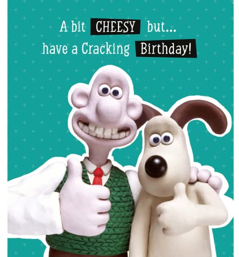 Wallace & Gromit Birthday Card, Birthday Card for All, Birthday Card Wallace & Gromit, Official Wallace & Gromit Card