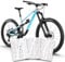 unleazhed Bike Protection BP01 Frame Topolines Color GLÄNZEND| Rahmenschutzfolie für Mountainbikes | Made in Germany | 35 -teiliges komplett Rahmenschutz-Set | extrem reißfest