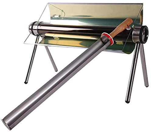 FENGSSLL Four Solaire Four Extérieur Gril Solaire Four à Foyer en Acier Inoxydable Four Solaire sans Fumée Pots De Camping De Qualité Alimentaire Gril Solaire Cuisson Au Soleil