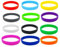 EULAPGOE 12 Pezzi Braccialetti Silicone, Braccialetti Gomma, Braccialetti di Gomma, Braccialetti in Silicone, Decorazione per Feste Sportive