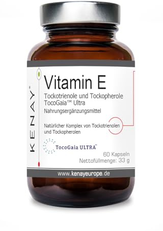 VITAMIN E Tockotrienole und Tockopherole TocoGaia™ Ultra 60 Kapseln Nahrungsergänzungsmittel