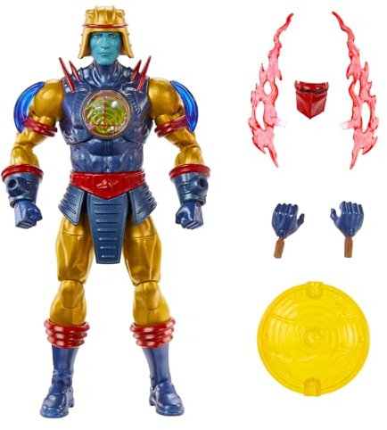 Masters of the Universe Masterverse Actionfigur, Deluxe-Sammelfigur mit 30 beweglichen Gelenken, austauschbaren Teilen oder Rüstung, ca. 18 cm großes MOTU-Spielzeug, HYC55