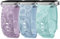 3 Stück Floral Gravierte Silikon Armband Kompatibel mit Apple Watch Armband 45mm 44mm 42mm 49mm iWatch Serie 9 Ultra SE 8 7 6 5 4 3 2 1 für Damen, H42