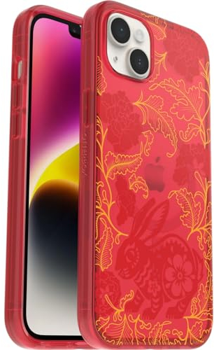 OtterBox Clear Case Series with MagSafe for iPhone 14 Plus, Shockproof, Drop Proof, Ultra-Slim, Protective Case, 2x Tested to Military Standard, Chinese New Year