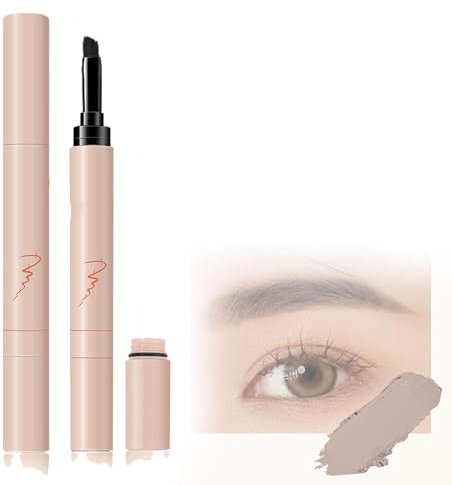 Four Forks Water Eyebrow Pencil,Multi-Purpose Eyebrow Balm,Waterproof Lasting and Fast-Drying,Waterproof Eyebrow Cream,3 Colors Multi-Purpose Eyebrow Balm Pencil