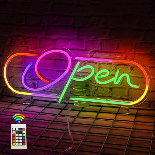 Looklight neon Enseignes au néon ouvertes Panneau ouvert au néon LED pour les entreprises panneau ouvert pour magasin Restaurant marché hôtel Bar fête