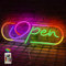 Looklight neon Enseignes au néon ouvertes Panneau ouvert au néon LED pour les entreprises panneau ouvert pour magasin Restaurant marché hôtel Bar fête