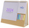 Gogogmee Tischkalender 2024 Mini-büro-tischkalender für Planung und Organisation