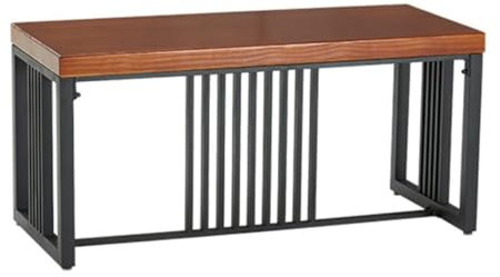 FENGJISUN Schreibtisch Computertisch Computertisch Aus Massivholz, Rahmen Aus Schmiedeeisen, Schreibtisch, Schreibtischdicke 5 cm, Arbeitstisch, Konferenztisch Bürotisch(180x80x75cm)