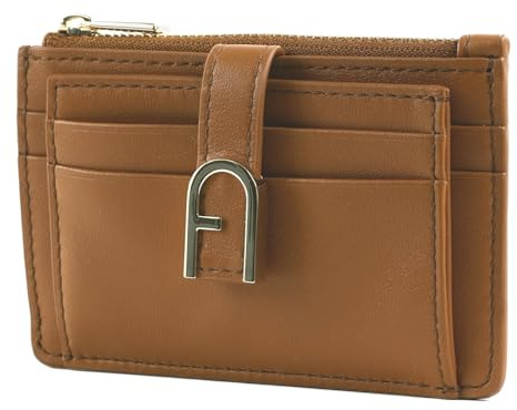 Furla Flow Card Case M Brandy