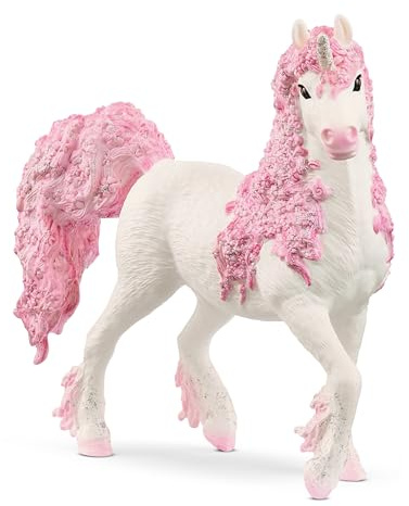 Schleich BAYALA | Blüten Einhorn Stute 70831 | ab 5 Jahren | 5 x 14 x 12 cm | detailgetreue, fantastische Figuren | tolles Geschenk für Mädchen und Jungen | wunderschöne Sammelfiguren
