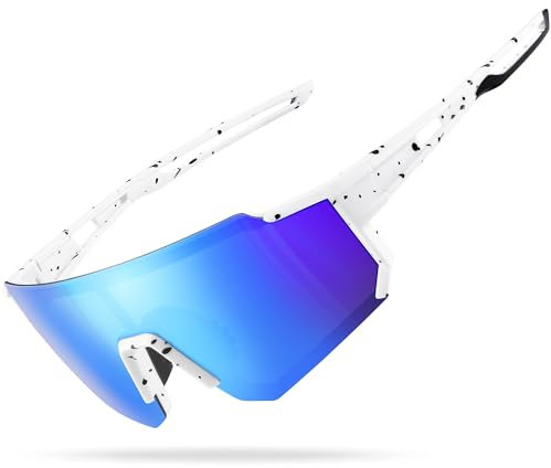 suoso Cycling Glasses Mens-Polarised Sports Sunglasses Womens-Running Glasses-Wrap Around Sunglasses-Mtb Glasses-Ski Sunglasses-Bike Glasses For Outdoor,1
