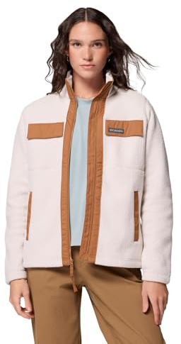 Columbia Juniper Peak Full Zip Fleece, Strato esterno in pile, Materiali ecocompatibili, Vestibilità personalizzabile, Comodo spazio per riporre gli oggetti, Polsini elasticizzati - da donna