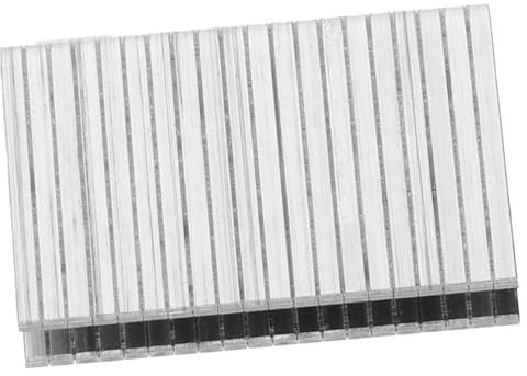 Uonlytech 20pcs Louvers Staples for Blinds Restoration Easy Installation Shutter Staples Compatible with All Tilt Bar Window Shutter Replacement Accessories