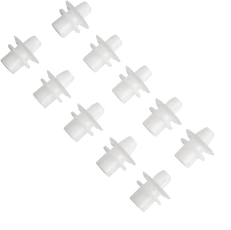 SiSinkal Für Smart for Two 450 451 Für Cabrio Coupe Hintere Stoßstange Kotflügel Clips 10 Stück Kunststoff Radlauf Clip Set
