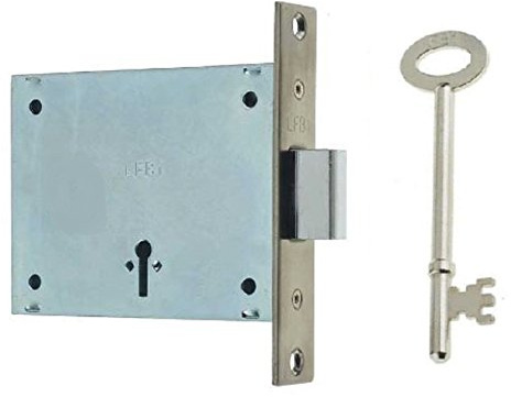 Fire Brigade FB1 Mortice Deadlock + FB1 Key