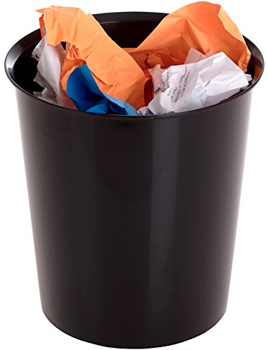 Archivo 2000 -2001NE Poubelle 16 litres de capacité, Couleur Noire