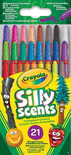CRAYOLA 52-9621-E-000 21 Silly Scents Duftende Twistable Wachsmalstifte