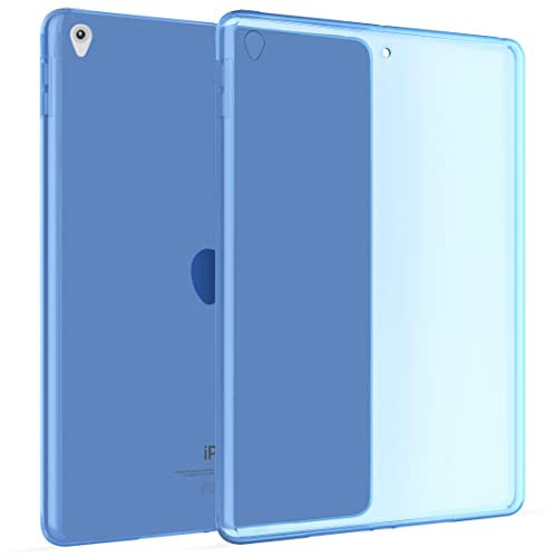 Okuli Transparent Étui Silicone Coque Housse Case Cover pour Apple iPad Air 3 & iPad Pro (10.5) en Bleu