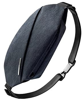 NIID R0 Schultertasche, stilvolle Umhängetasche, Brusttaschen für Männer und Frauen, Mehrzweck-Bauchtasche, Schultertasche für Reisen, Fitnessstudio, Radfahren, indigo, M