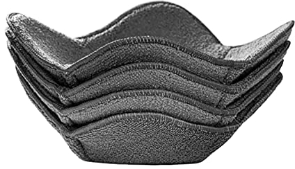 Sheff Microwave Bowl Cozy Huggers set of 4 – Durable and Reliable – For Hot and Cold Bowls, Plates and Dishes Bowl Holder for Microwave – Bowl Cozies Ideal Household Gift by Store (Grey)